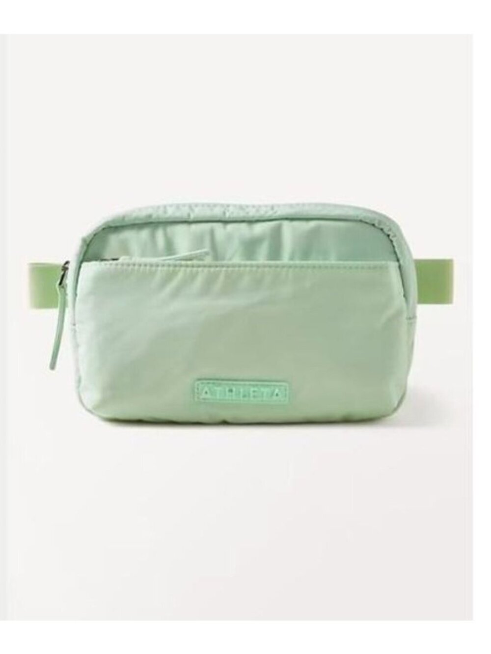 Athleta All About Crossbody Belt Bag Pastel green New travel casual